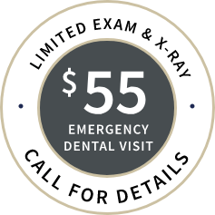 $55 Emergency Visit stamp